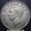 George VI New Zealander Half Crown (Obverse)