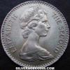 Elizabeth II Rhodesian Two and a Half Shillings (25 Cents) (Obverse)