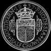 Media Corona de Plata de Rodesia de Sur de Jorge VI (Reverso)