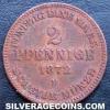 Friedrich Franz II Mecklenburg-Schwerin "Zweier" 2 Pfennig (Reverse)