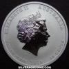 Elizabeth II Australian 50 Cents 1/2 Ounce Silver (Lunar II: Goat) (Obverse)