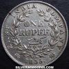 East India Company British India Silver Rupee (Reverse)