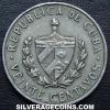 Cuban 20 Centavos (José Marti) (Obverse)