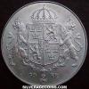 Carl XVI Gustaf Swedish Silver 50 Kronor (Royal Wedding) (Reverse)