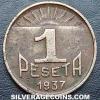 Spanish Peseta (Asturias and Leon) (Reverse)