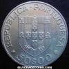 Portuguese Silver 50 Escudos (Marechal Carmona) (Obverse)