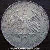 German Federal Republic 2 Marks (Max Planck) (Obverse)