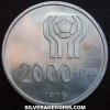 Argentinian Silver 2000 Pesos (World Cup) (Reverse)
