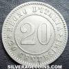 Umberto I Italian 20 Centesimi (Reverse)