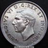 George VI Canadian "Voyageur" Silver Dollar (Obverse)