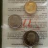 Juan Carlos I Spanish Official Wallet Set (Obverse)