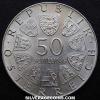 Austrian Silver 50 Schillings (Vienna International Flower Show) (Obverse)