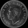 George VI Canadian Silver Dollar (Royal Visit) (Obverse)