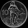 10 Coronas de Plata Checoslovacas (Insurrección eslovaca) (Reverso)