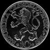 10 Coronas de Plata Checoslovacas (Colegio Técnico) (Anverso)