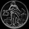 25 Coronas de Plata Checoslovacas (Insurrección eslovaca) (Reverso)