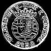 2 Escudos y Medio de Plata Santotomenses (Reverso)