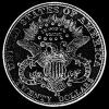 20 Dólares de Oro "Liberty Head Double Eagle" Estadounidenses (con lema) (Reverso)
