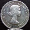Elizabeth II Canadian "Voyageur" Silver Dollar (Obverse)