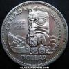 Elizabeth II Canadian Silver Dollar (British Columbia) (Reverse)