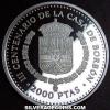 Juan Carlos I Spanish Silver 2000 Pesetas (House of Borbon) (Reverse)