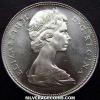 Elizabeth II Canadian "Voyageur" Silver Dollar (Obverse)