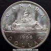Elizabeth II Canadian "Voyageur" Silver Dollar (Reverse)