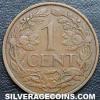 Juliana Surinamese Bronze Cent (Reverse)