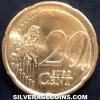 20 Céntimos de Euro Españoles de Juan Carlos I (Reverso)