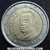 2 Euros Españoles de Juan Carlos I (Anverso)