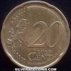 20 Céntimos de Euro Alemanes (Reverso)