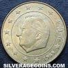 Albert II Belgian 10 Euro Cents (Obverse)