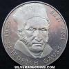 German Federal Republic Silver 5 Marks (Gauss) (Reverse)