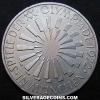 German Federal Republic Silver 10 Marks (Munich Olympics) (Reverse)