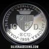 Andorran Silver 10 Diners (George Friedrich Handel) (Obverse)