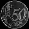 50 Céntimos de Euro Vaticanos de Juan Pablo II (Reverso)
