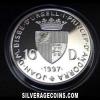 Andorran Silver 10 Diners (1998 Football World Cup) (Obverse)
