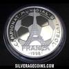 Andorran Silver 10 Diners (1998 Football World Cup) (Reverse)