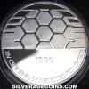 Bulgarian 25 Leva Silver (Italy 1990) (Reverse)