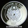Taufa'ahau Tupou IV Tongan Silver 1 Pa'anga (Elizabeth II Coronation) (Obverse)