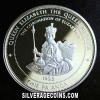 Taufa'ahau Tupou IV Tongan Silver 1 Pa'anga (Elizabeth II Coronation) (Reverse)