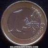 Euro Español de Felipe VI (Reverso)