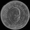 Céntimo de Euro Vaticano de Benedicto XVI (Anverso)
