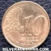 10 Céntimos de Euro Franceses (Reverso)