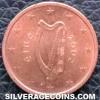 2 Céntimos de Euro Irlandeses (Anverso)