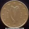 10 Céntimos de Euro Irlandeses (Anverso)