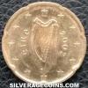20 Céntimos de Euro Irlandeses (Anverso)
