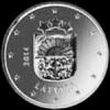 2 Céntimos de Euro Letones (Anverso)