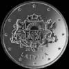 50 Céntimos de Euro Letones (Anverso)