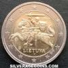 2 Euros Lituanos (Anverso)